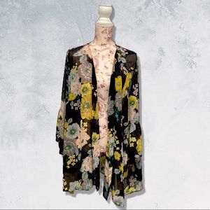 Style & Co Floral Cardigan
